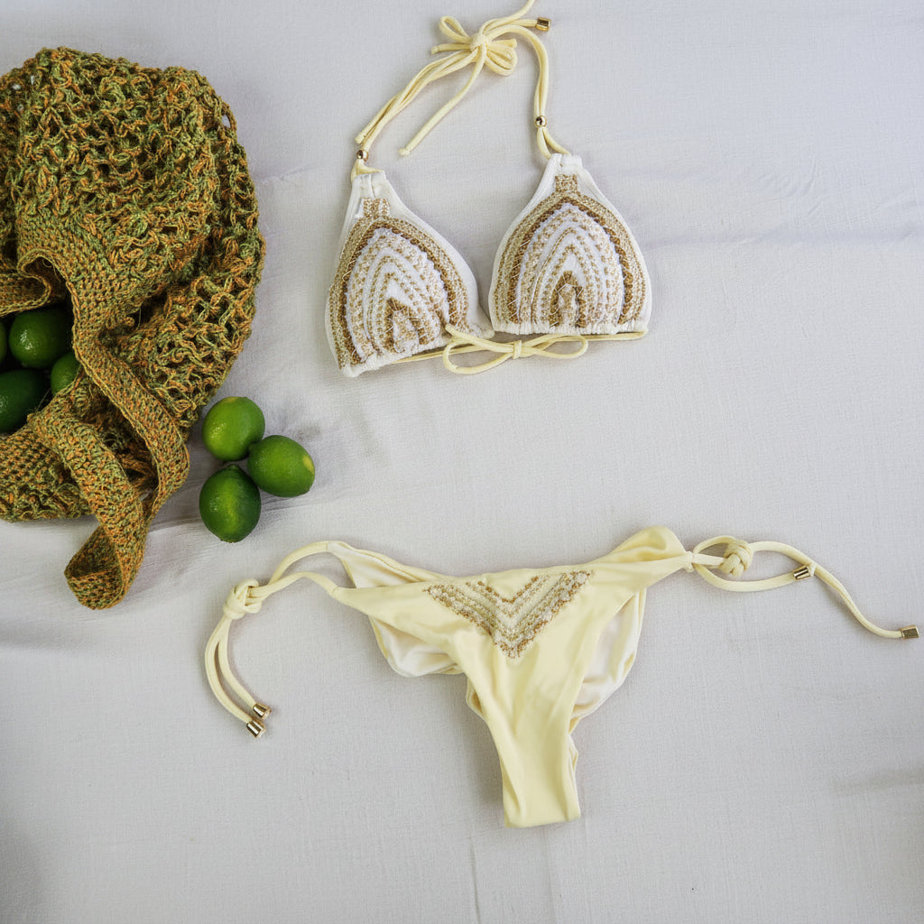 Bikini Playita, Amarillo Mantequilla