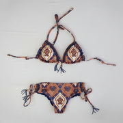 Bikini Lolita, Azul & Naranja