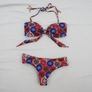 Bikini Piscis, Azul & Naranja